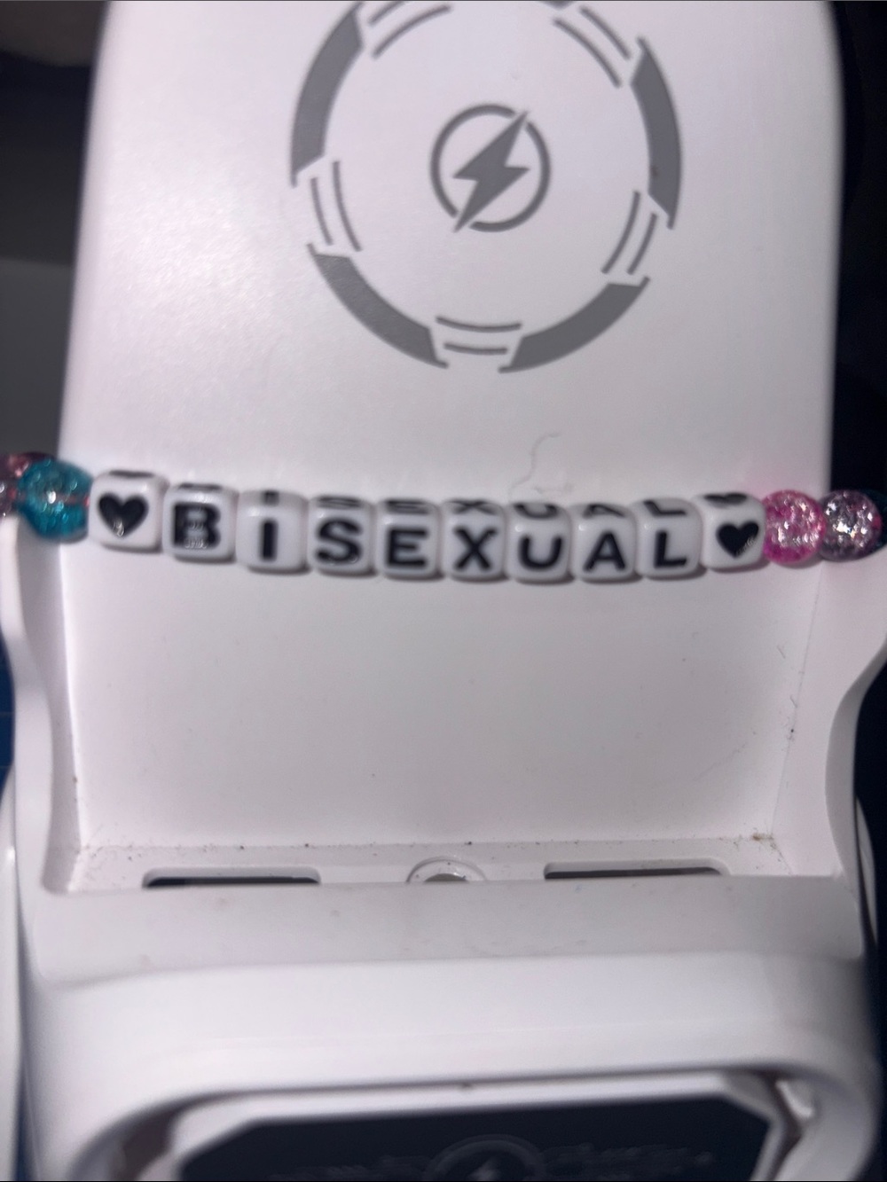 Bisexual bracelet handmade